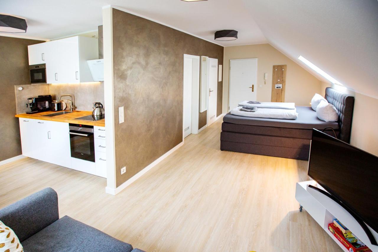 Modernes Studio In Stadtnaehe Würzburg Esterno foto